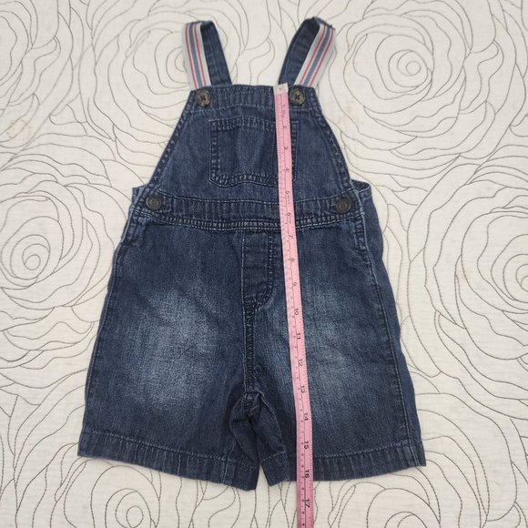 FREE W/ BUNDLE [2T] Denim Short Overalls - Picture 4 of 7